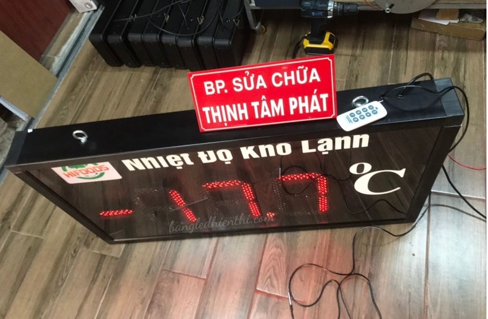 hệ thống cảnh báo nhiệt độ